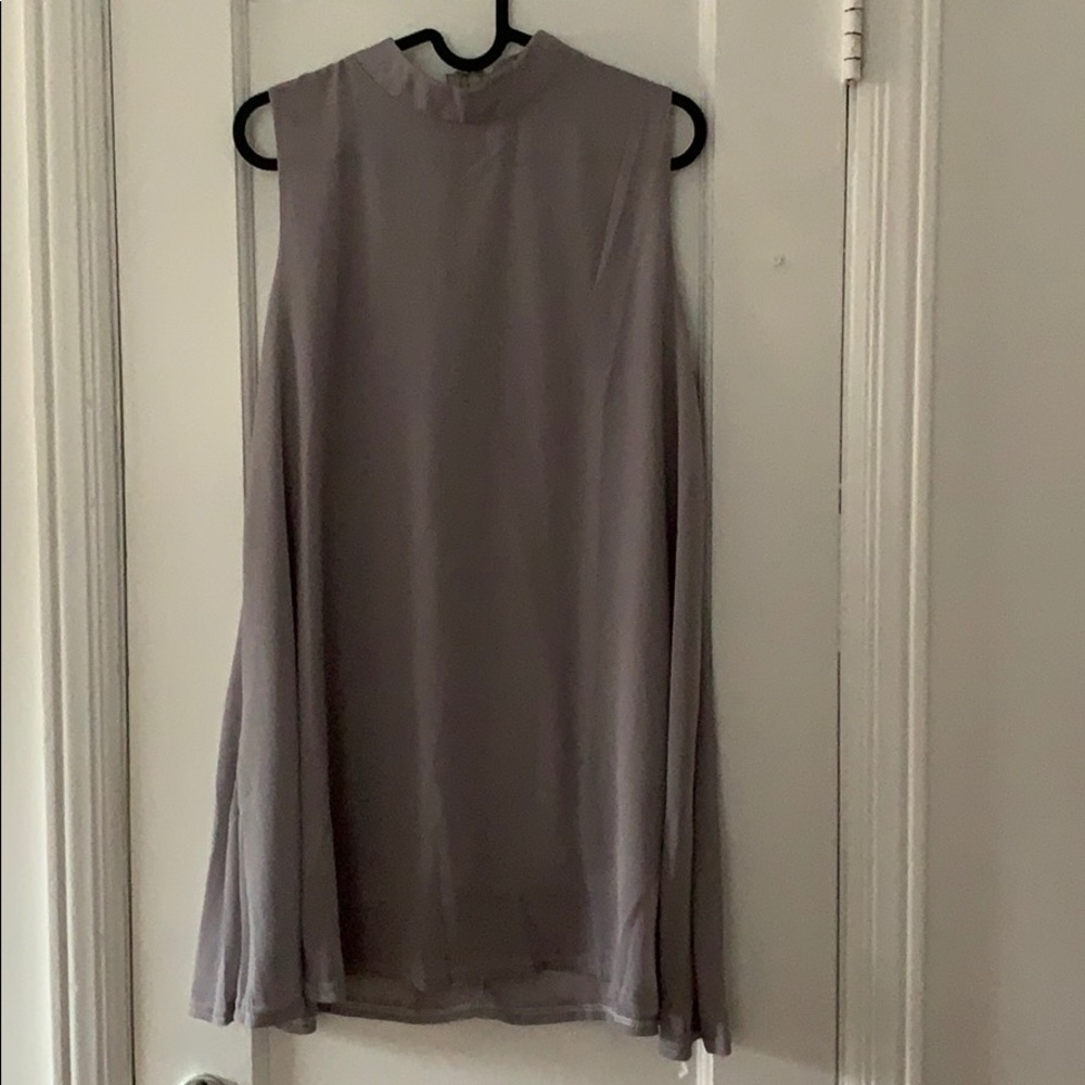 Gray dress